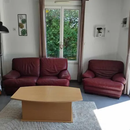 La Maison Blanche Et Rouge Semesterbostad *